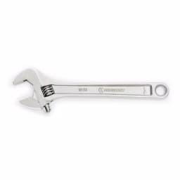 Crescent 10 in. Adjustable Wrench with Hex Jaw Design and Chrome Finish thumbnail 1