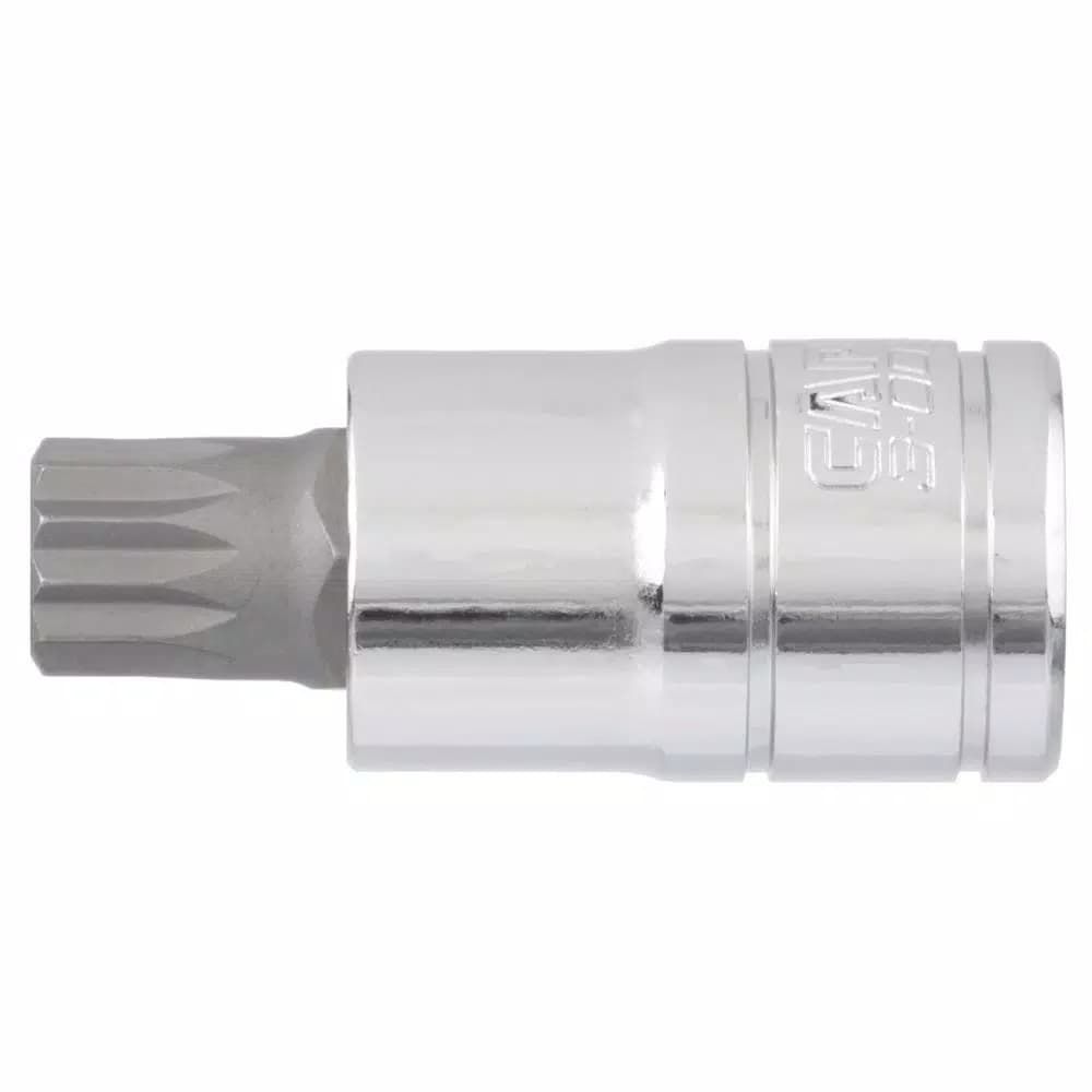 Capri Tools 14 mm XZN Triple Square Bit Socket, 1/2 in. Drive