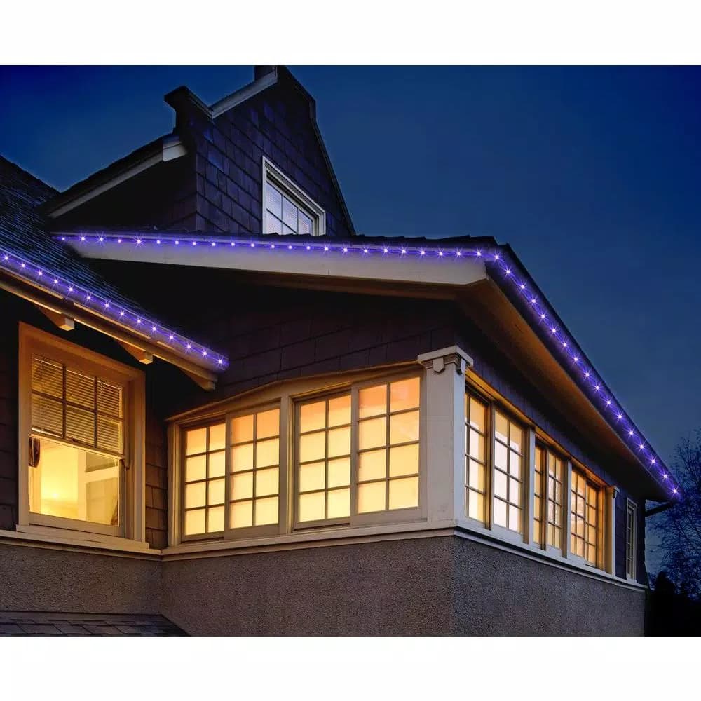 Starlite Creations 18 ft. Blue LED Mini Rope Lights, 72 Micro LEDs, Weather Resistant
