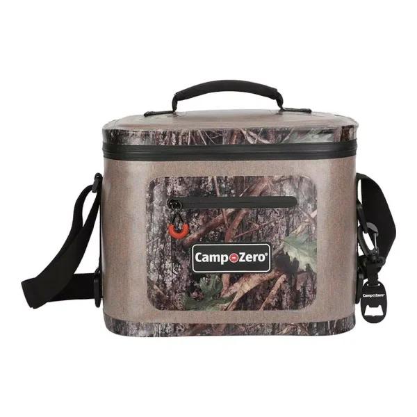 Camp-Zero 7.6 Qt. Soft Cooler, 12-Can Capacity, Beige and Camo