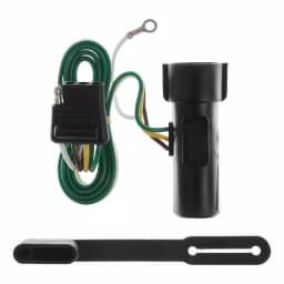 CURT Custom Vehicle-Trailer Wiring Harness, 4-Way Flat Output for Ford Bronco, F-150, F-250, F-350 thumbnail 1