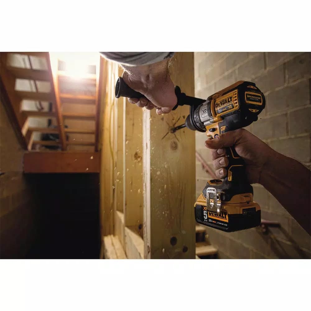 DEWALT 20V MAX Cordless Reciprocating Saw and Brushless Drill Combo Kit with (2) 5.0Ah Batteries & Charger