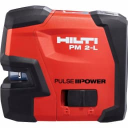 Hilti PM 2-L Line Laser Level, 100 ft. Range, Red Beam, Self-Leveling thumbnail 8