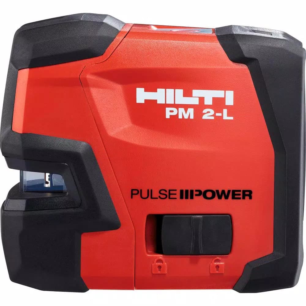 Hilti PM 2-L Line Laser Level, 100 ft. Range, Red Beam, Self-Leveling