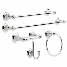 Delta Porter 24 in. Towel Bar, Polished Chrome thumbnail 4