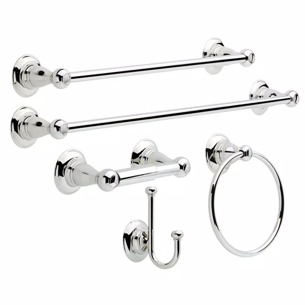 Delta Porter 24 in. Towel Bar, Polished Chrome