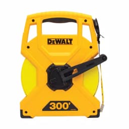 DEWALT 300 ft. Fiberglass Long Measuring Tape with Ergonomic Crank thumbnail 1