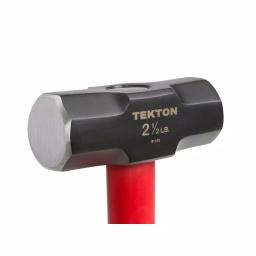 TEKTON 2-1/2 lb. Stubby Sledge Hammer with Fiberglass Handle thumbnail 5