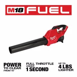 Milwaukee M18 FUEL 18V Cordless Brushless Handheld Blower, 450 CFM, 120 MPH (Tool Only) thumbnail 3