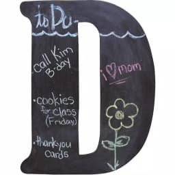Jeff McWilliams Designs 15 in. Oversized Unfinished Wood Letter (D) - Industrial Style Wall Decor thumbnail 2