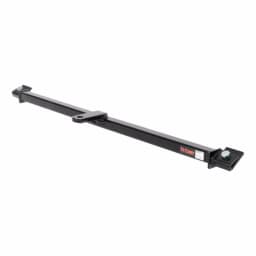 CURT Class 1 Fixed-Tongue Trailer Hitch, 1.25 in. Receiver, Square Tube, Gloss Black thumbnail 8