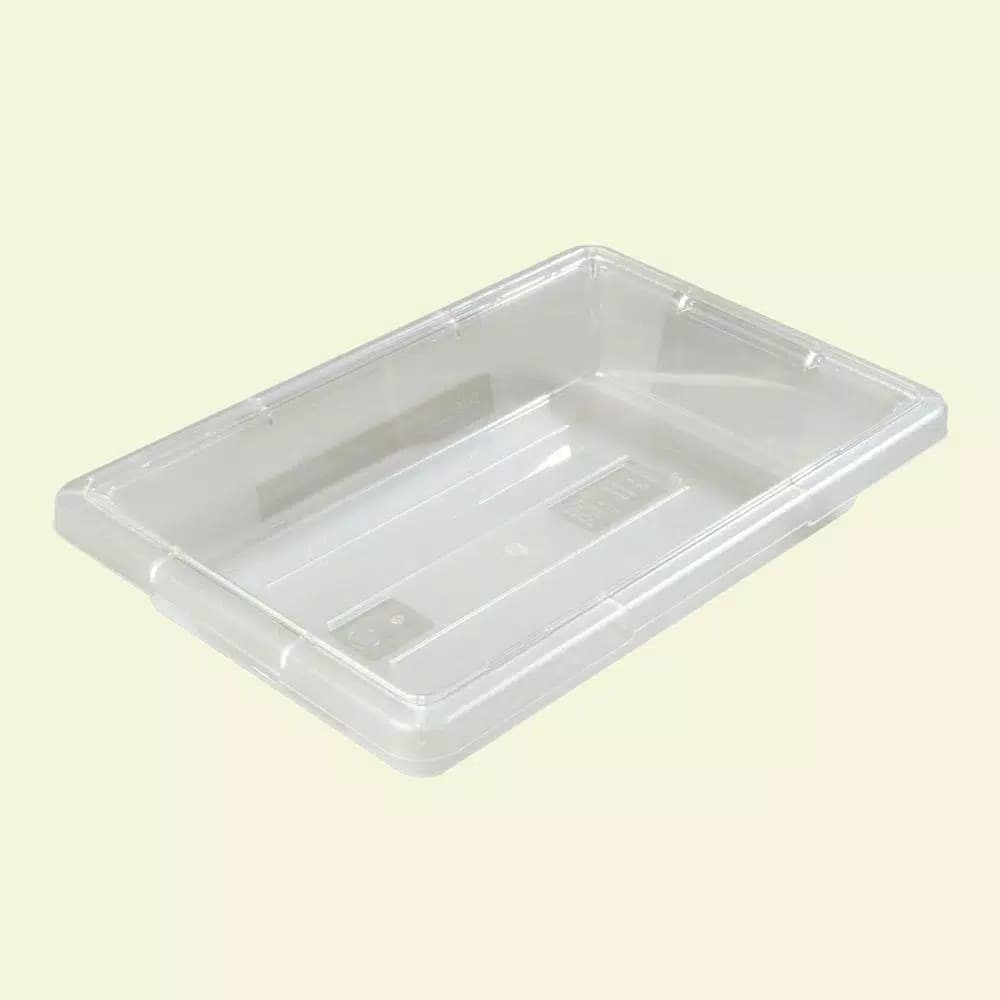 Carlisle StorPlus 2.0 Gallon Polycarbonate Food Storage Boxes, Clear, 12x18x3.5 in. (Case of 6)