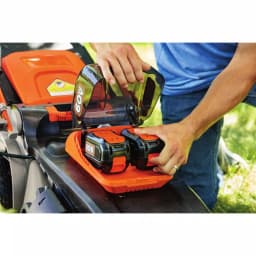 BLACK+DECKER 60V MAX Cordless 20 in. Walk Behind Push Lawn Mower with (2) 2.5 Ah Batteries and Charger thumbnail 5