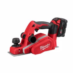 Milwaukee M18 18V Lithium-Ion 3-1/4 in. Cordless Planer Kit with 3.0 Ah Battery, Charger, and Tool Bag thumbnail 4
