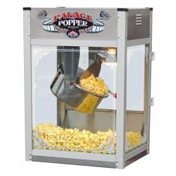 Funtime Palace 16 oz. Stainless Steel Hot Oil Popcorn Popper Machine with Tempered Glass thumbnail 6
