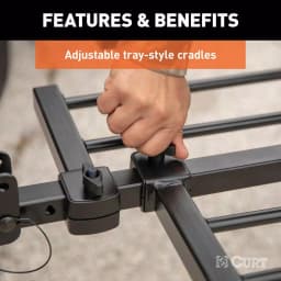 CURT 4-Bike Tray-Style Hitch-Mounted Bike Rack, 2 in. Receiver thumbnail 10