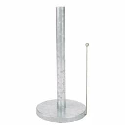 Mind Reader Silver Galvanized Steel Freestanding Paper Towel Holder - Multi-Purpose Countertop Stand thumbnail 6