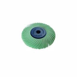 Dedeco Sunburst 2 in. 3-Ply Radial Polishing Disc, 1 Micron U-Fine, 1/4 in. Arbor thumbnail 1