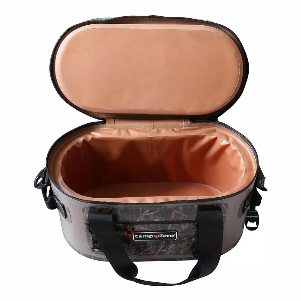 Camp-Zero 25.88 Qt. 40-Can Soft Cooler - Beige and Camo
