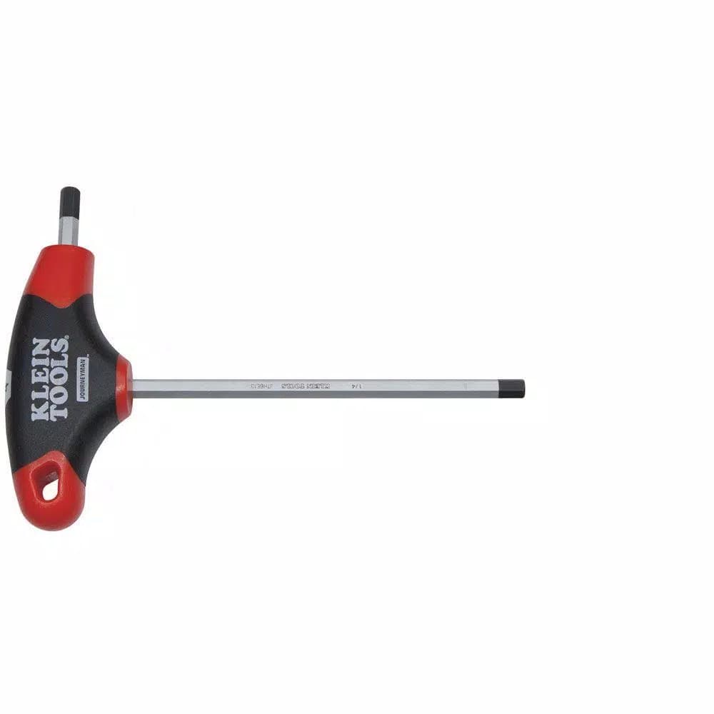 Klein Tools 1/4 in. Journeyman T-Handle Hex Key, 6 in. Blade
