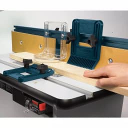 Bosch Laminated MDF Benchtop Router Table with Cabinet and Aluminum Fence thumbnail 8