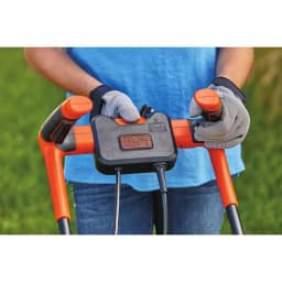 BLACK+DECKER 15 in. 10 Amp Corded Electric Walk Behind Push Lawn Mower with Bagger thumbnail 3