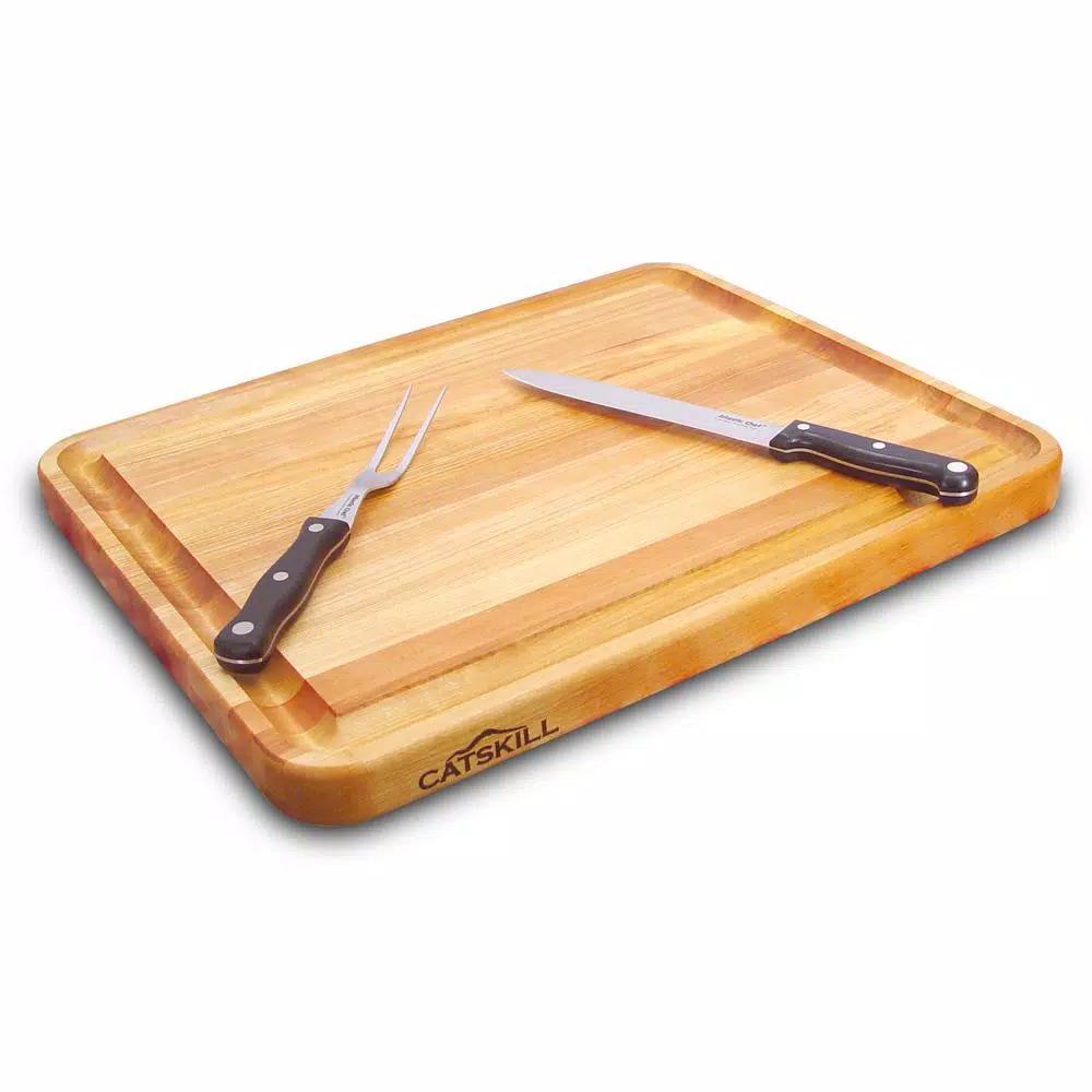 Catskill Craftsmen Pro Series Hardwood Cutting Board, 20 x 16 in., Edge Grain