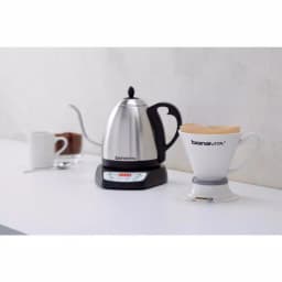 Bonavita 4.2-Cup Variable Temperature Electric Gooseneck Kettle, Silver thumbnail 2