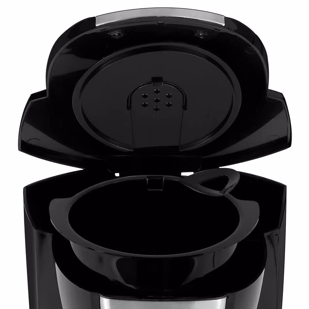 BLACK+DECKER 12-Cup Programmable Drip Coffee Maker with Glass Carafe, Black