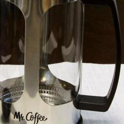Mr. Coffee Daily Brew 4-Cup Stainless Steel Coffee Press, 38 oz. thumbnail 2