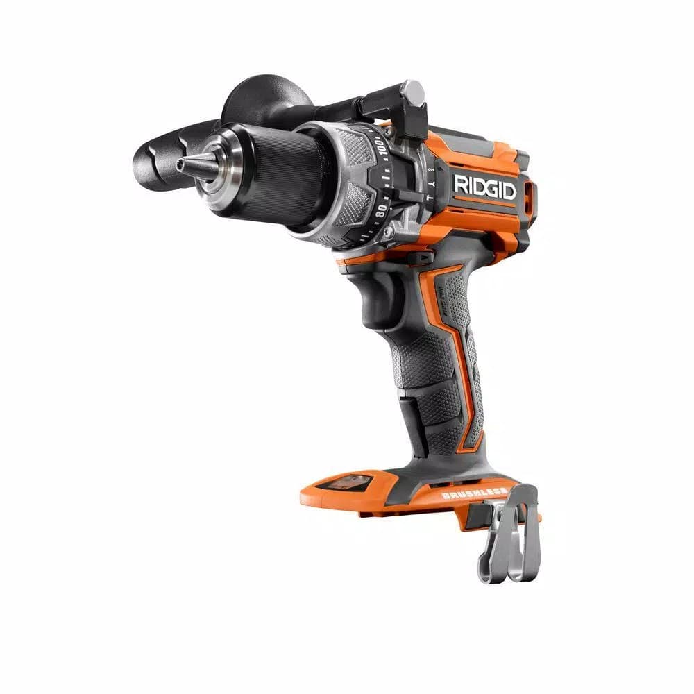 RIDGID 18V Brushless 1/2 in. Compact Hammer Drill/Driver (Tool Only)