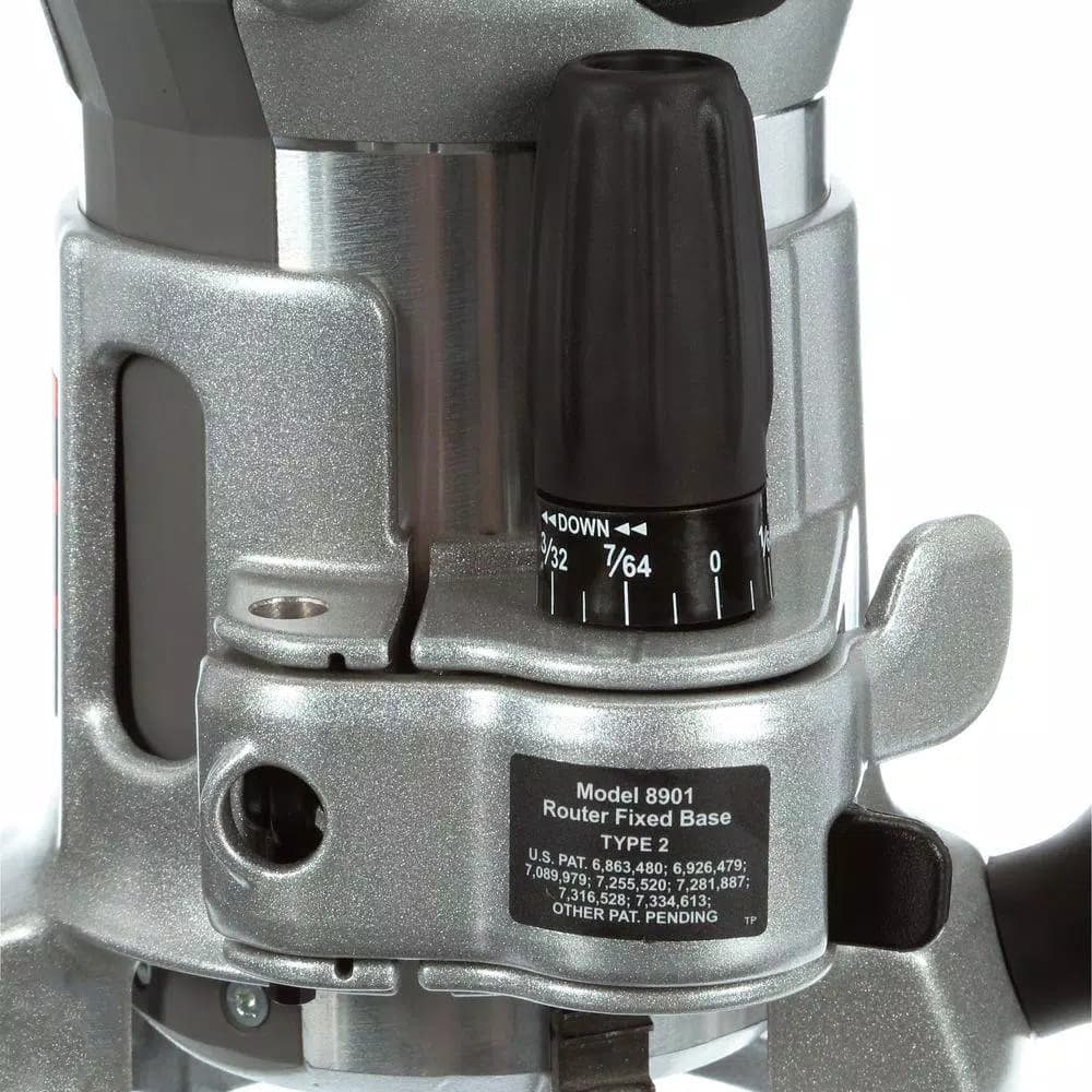 PORTER-CABLE 2.25 HP Fixed Base Router Kit, 12 Amp, Variable Speed