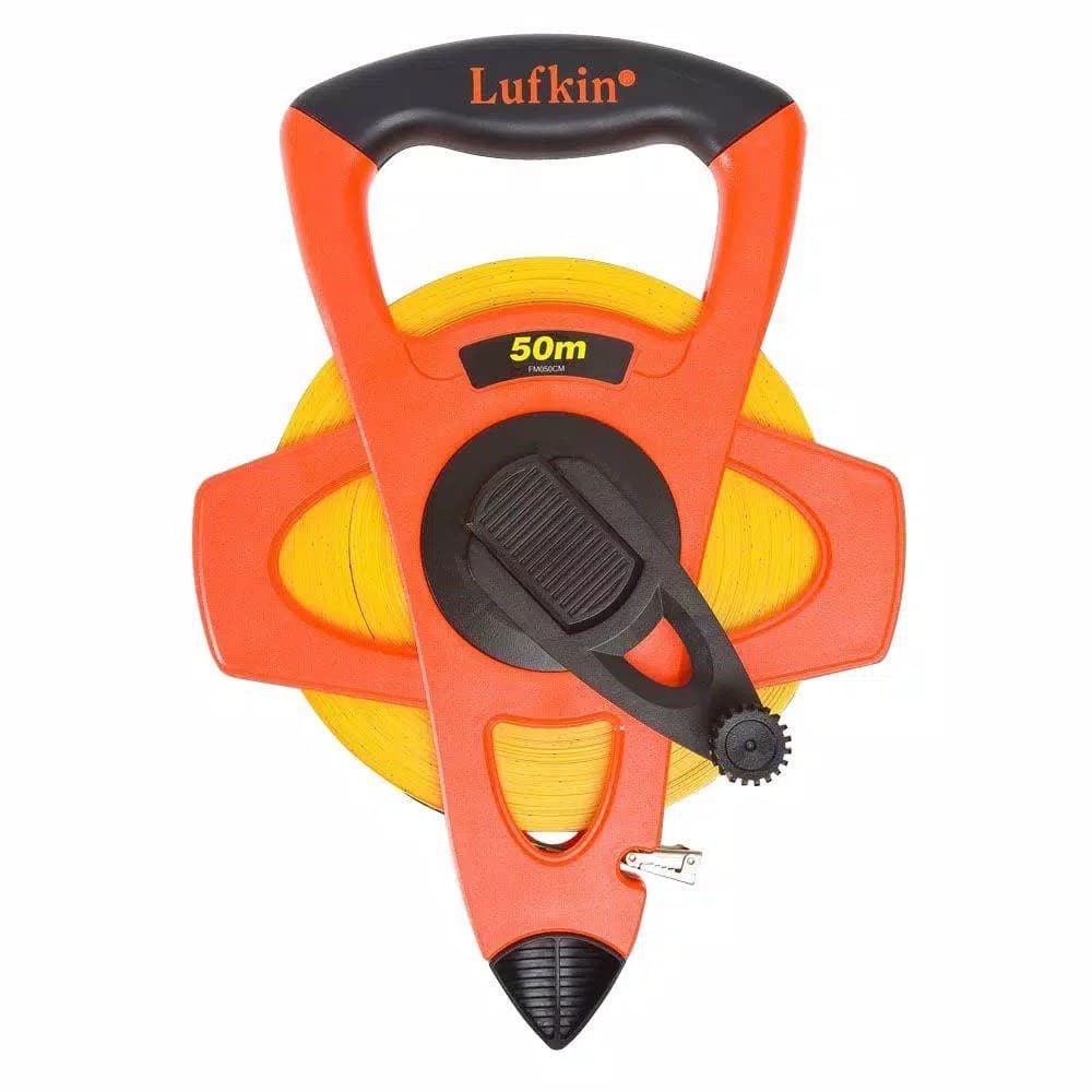 Lufkin 50 m Hi-Viz Orange Fiberglass Measuring Tape, 13 mm