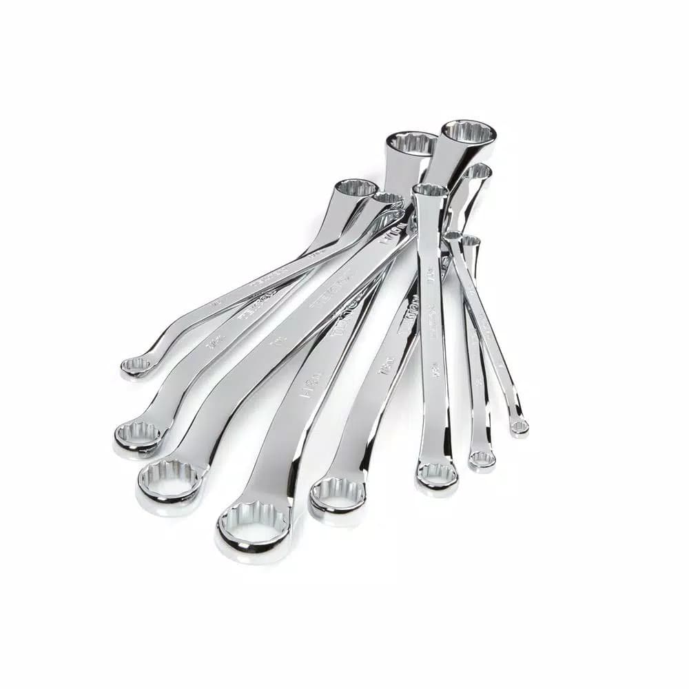 TEKTON 8-Piece 45° Offset Box End Wrench Set, 1/4 in. to 1-1/4 in.