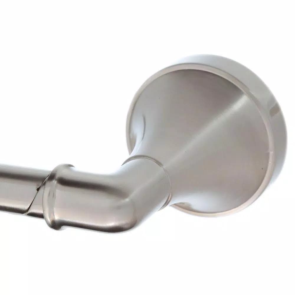 Delta Phoebe Pivoting Double Post Toilet Paper Holder in Brushed Nickel