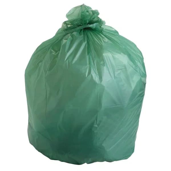 Stout EcoSafe 64 Gal. Compostable Trash Bags, 30 Count