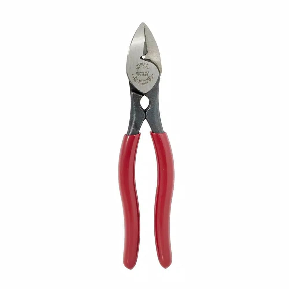 Klein Tools 7-5/8 in. All-Purpose Shears and BX Cable Cutter with Wire Stripping Notch
