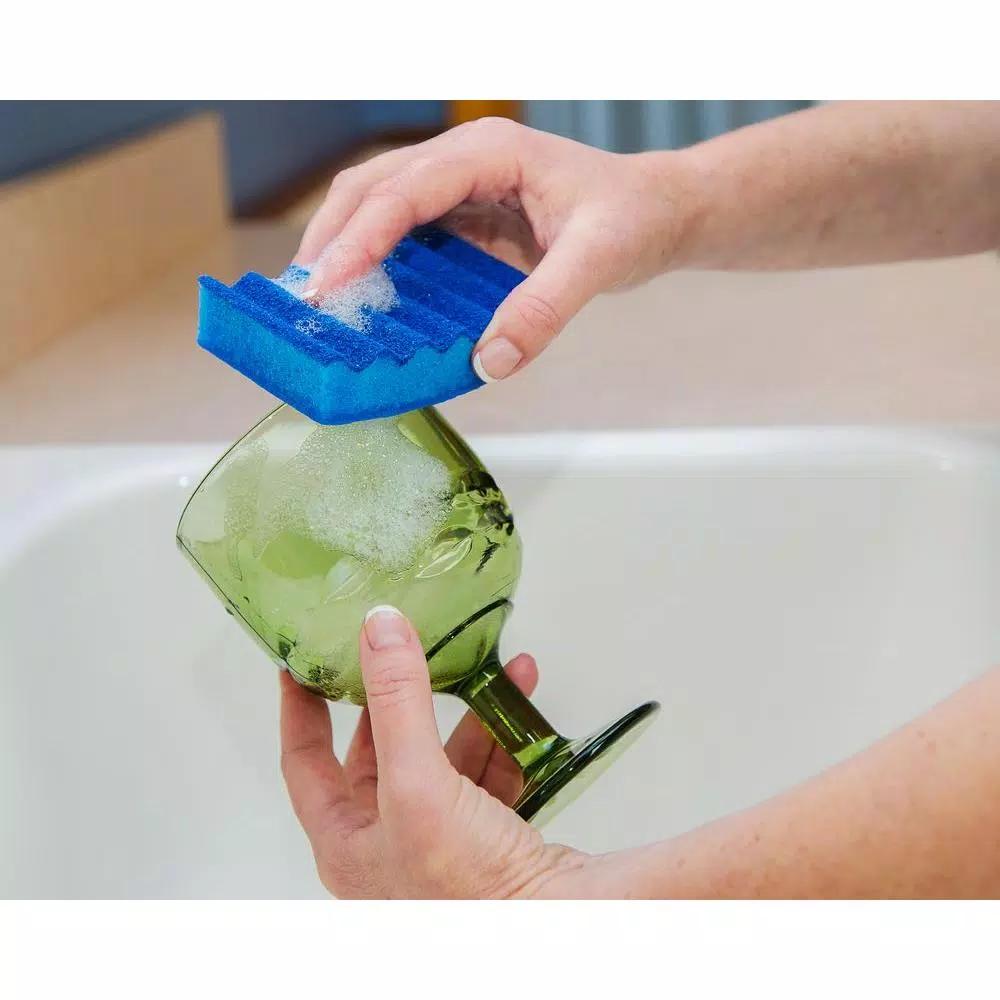 Lysol Quickie Multi-Purpose Odor Resistant Scrubber Sponges, 9-Pack