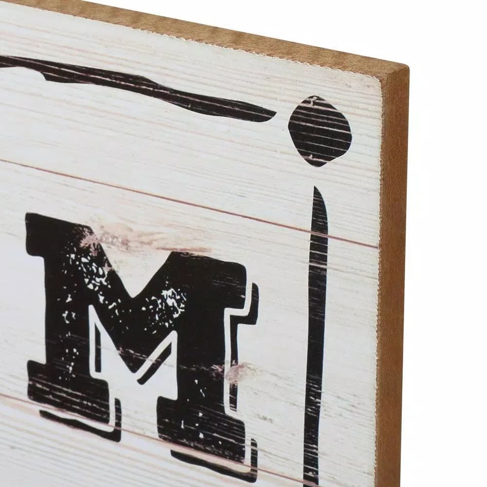 3R Studios On the Farm Rustic Wood Sign - 26 x 15 in. Farmhouse Wall Art