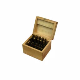 JET 20-Piece TiN Coated Single End Mill Set, Square Type in Wood Case thumbnail 1