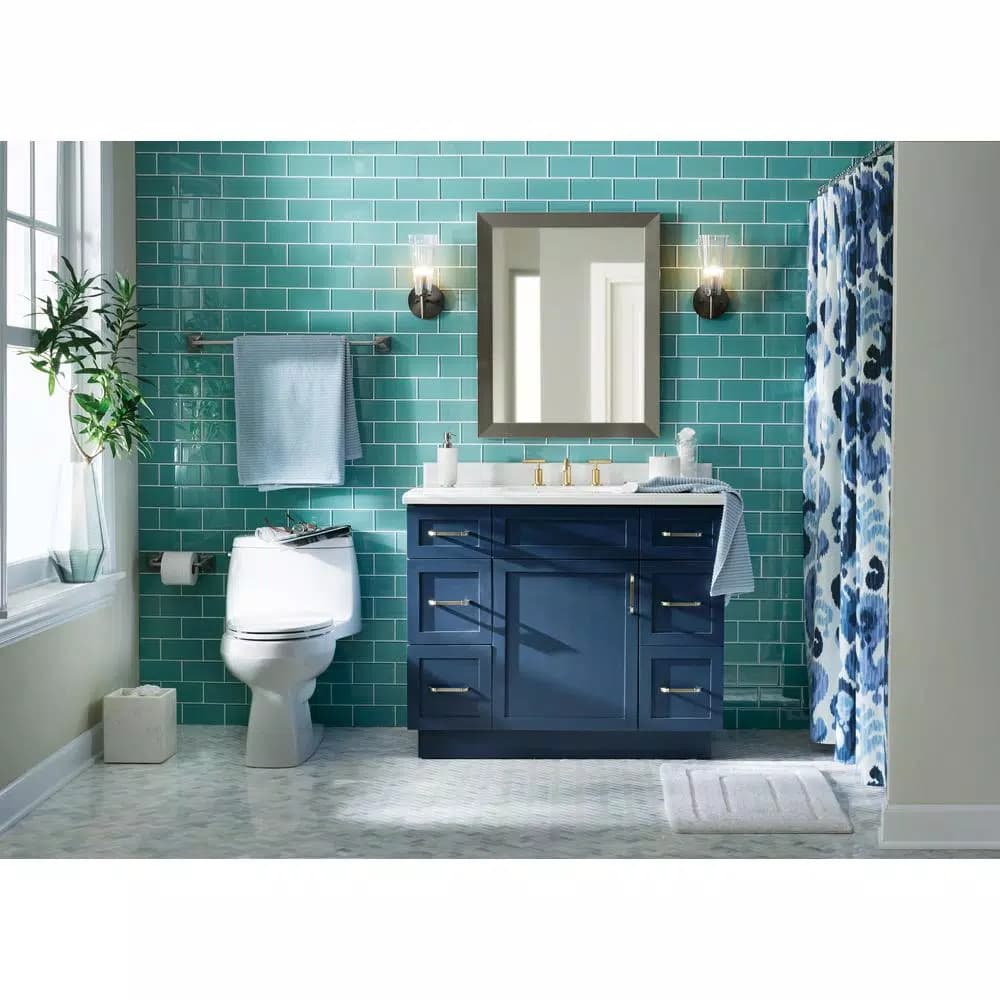 Delta Everly 24 in. Towel Bar in SpotShield Brushed Nickel