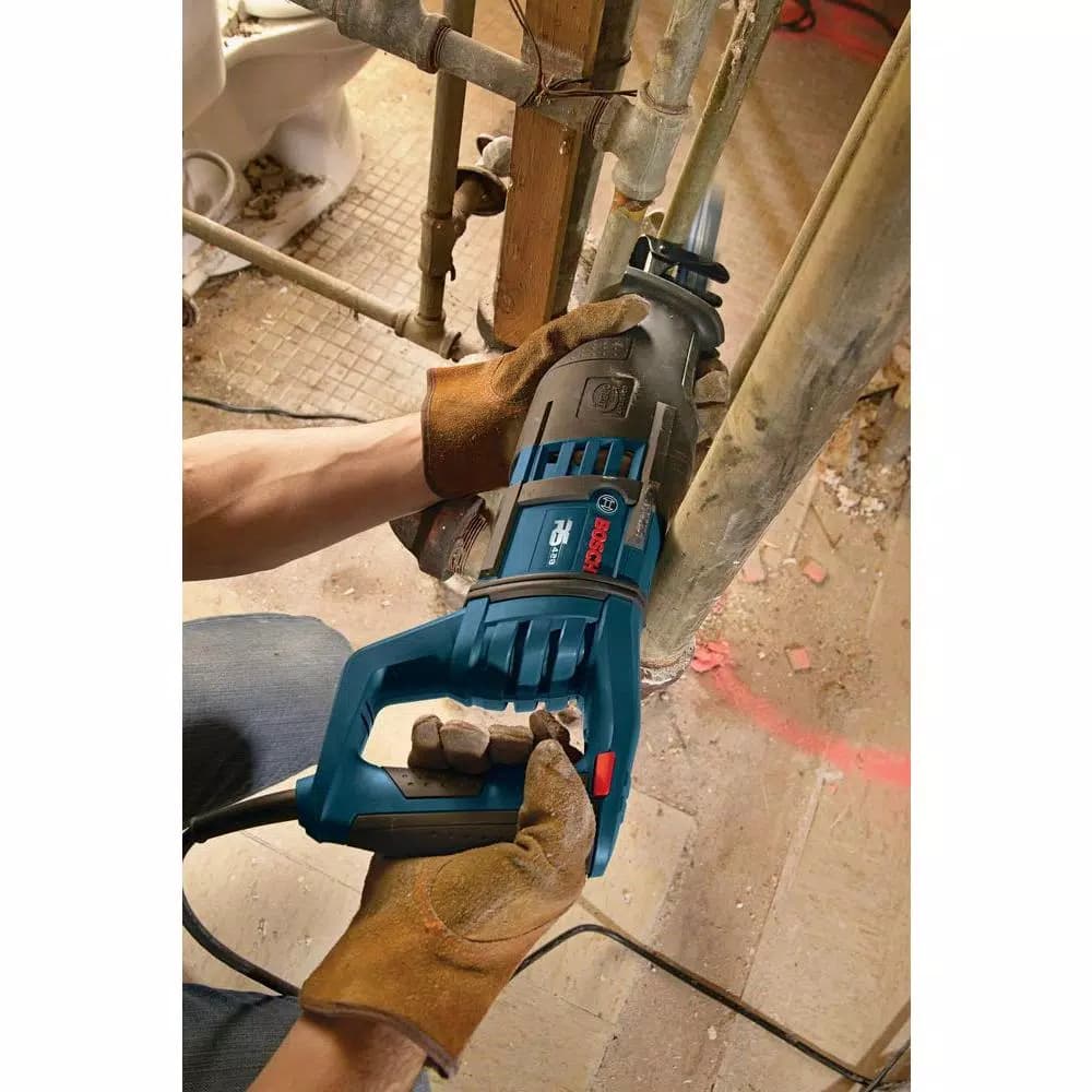 Bosch RS325 Factory Reconditioned 12 Amp Corded Variable Speed Reciprocating Saw with Carrying Bag
