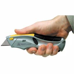 Alltrade Squeeze Auto-Loading Utility Knife with 6 Heavy Duty Blades thumbnail 3