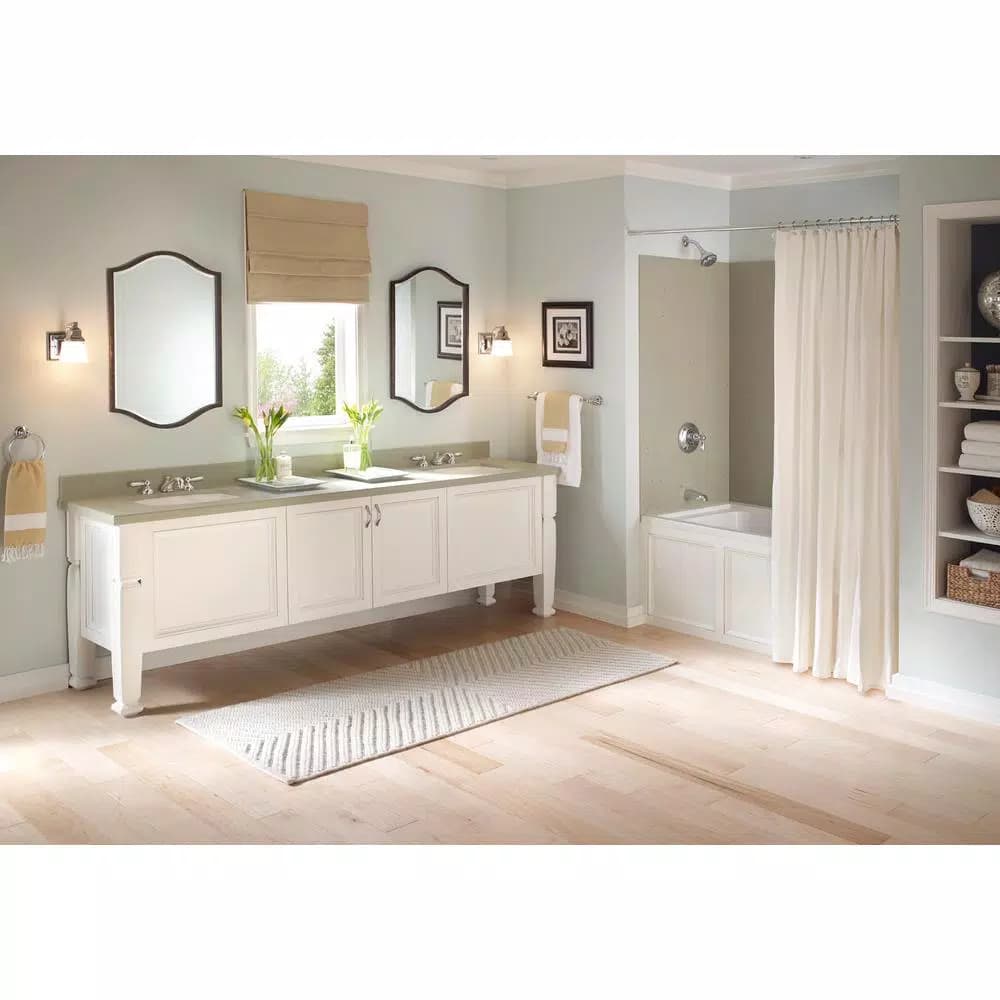 Symmons Allura Towel Ring in Satin Nickel Finish