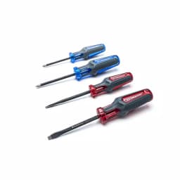 Crescent 4-Piece Phillips and Slotted Co-Molded Diamond Tip Screwdriver Set thumbnail 2