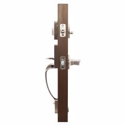 Copper Creek Colonial Handleset with Waverlie Lever Trim, Satin Stainless Steel thumbnail 3