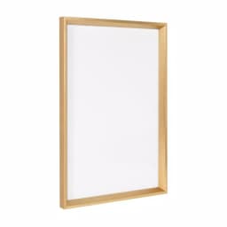 DesignOvation Kate and Laurel Calder Modern Framed Magnetic Dry Erase Board, Gold thumbnail 1