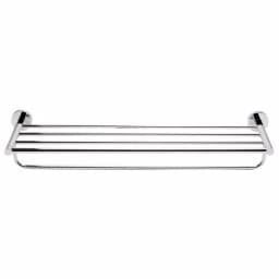 ALFI BRAND 25.75 in. Modern Wall Mount Towel Rack with Shelf, Polished Chrome thumbnail 4