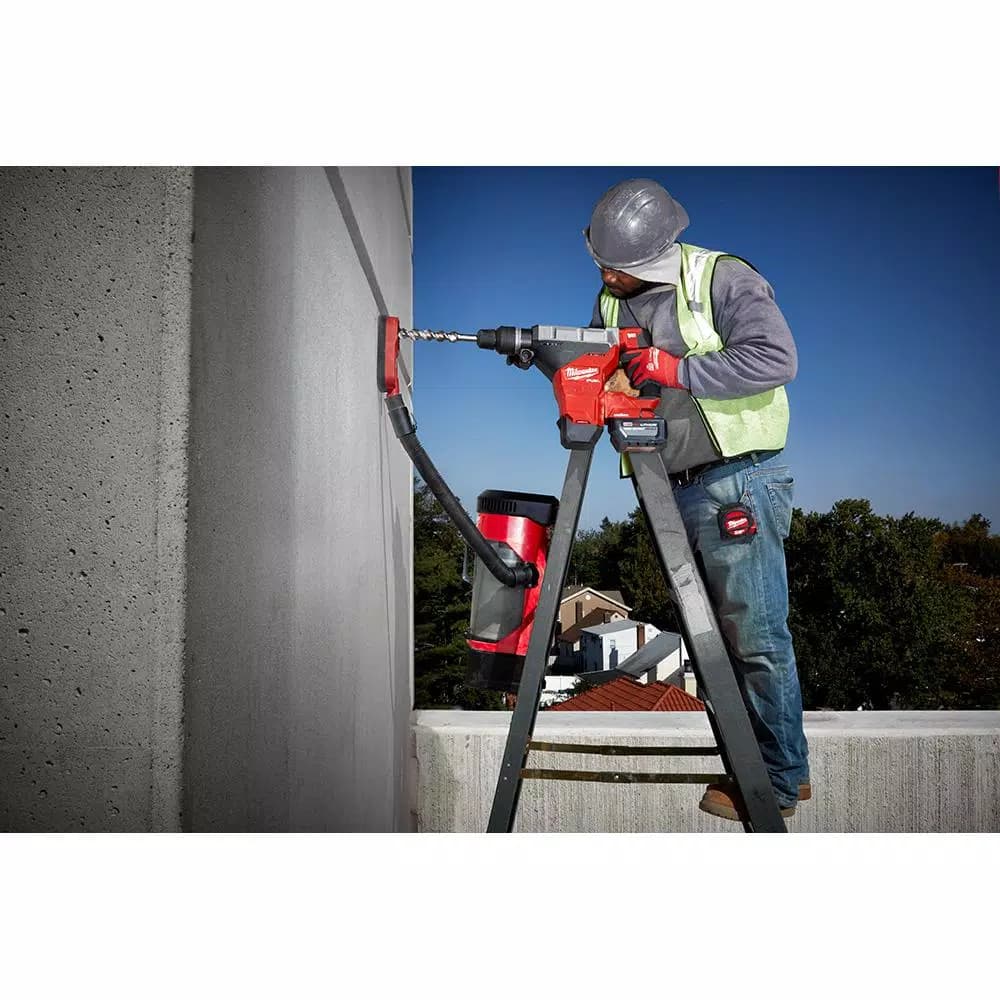 Milwaukee M18 FUEL SDS-MAX Rotary Hammer Kit with TWO 12.0 Ah Batteries & ONE-KEY