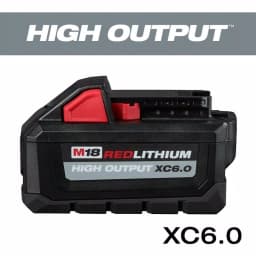 Milwaukee M18 REDLITHIUM HIGH OUTPUT XC6.0 18V 6.0 Ah Lithium-Ion Battery Pack thumbnail 1